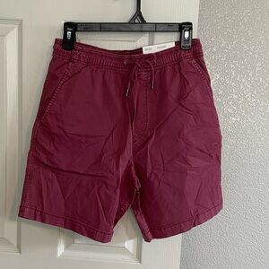 Men’s American Eagle Trekker Shorts - XS Above the Knee - Mauve/Berry Color NWT!